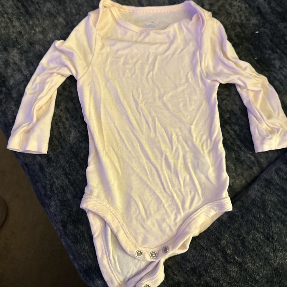 Cloud Island Cream Bodysuit Soft Stretchy One Piece